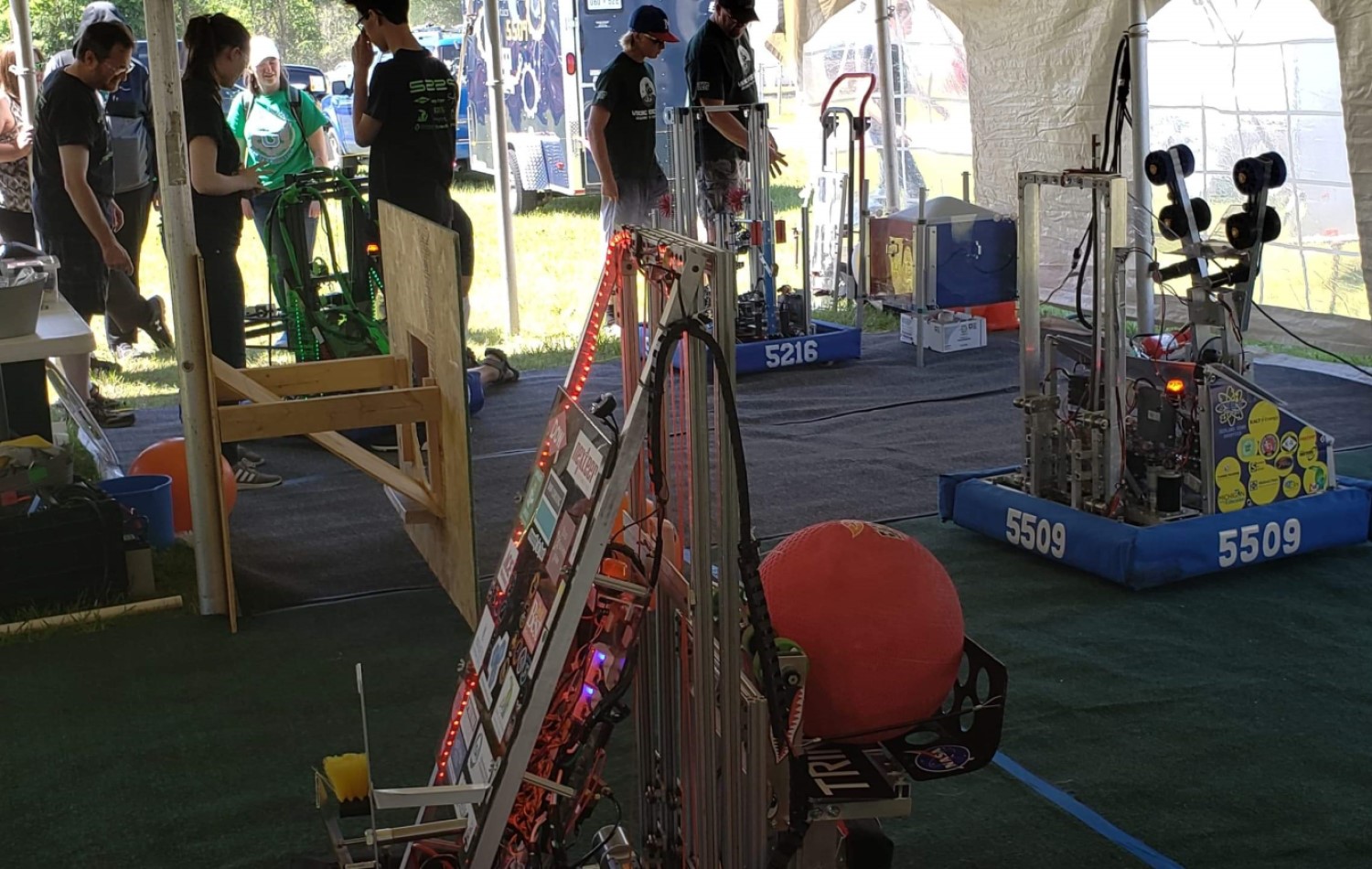 Shia Robots at Shiawassee County Fair Expo